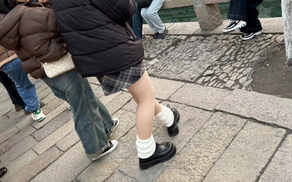 快手田恬很甜 瑜伽裤 勒出印了