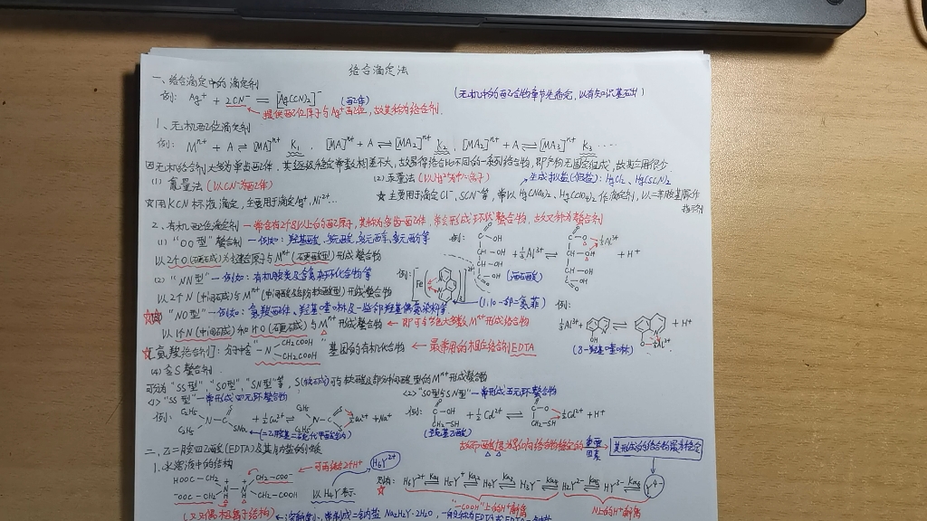 分析化学络合滴定法,配位滴定法,络合滴定中的滴定剂,氰量法,汞量法,OO型,NN型,NO型,含S型螯合剂,氨羧络合剂,乙二胺四乙酸,EDTA在水...