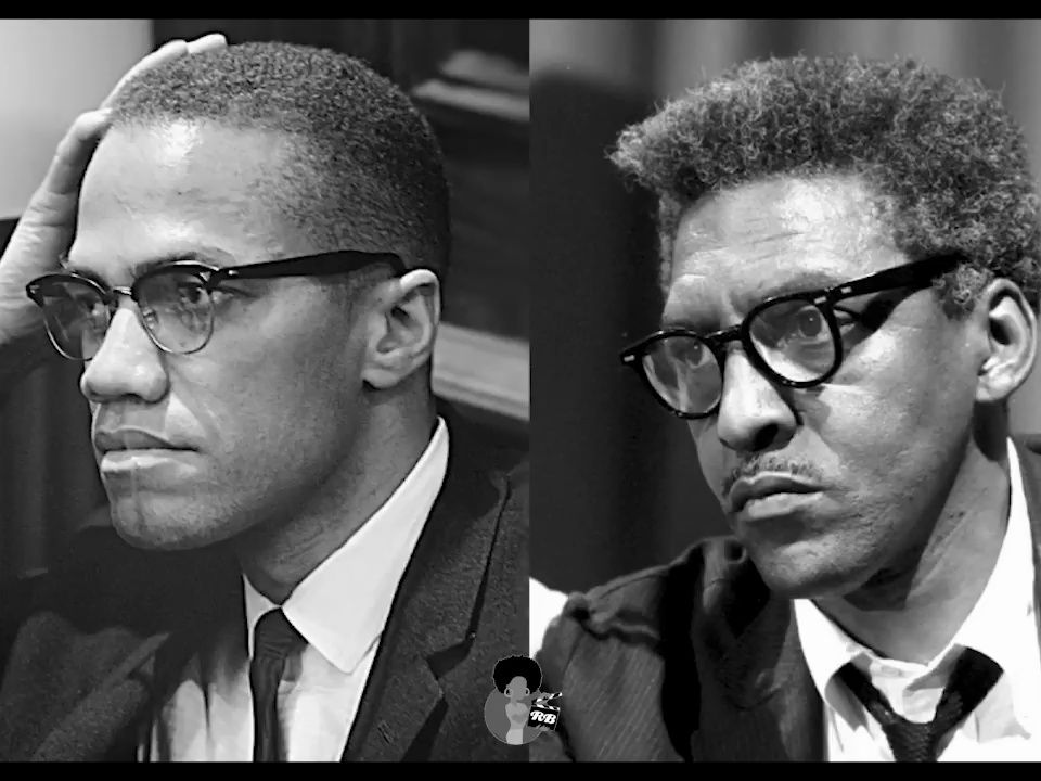 【马尔科姆X】1960年 Malcolm X 和 Bayard Rustin 辩论哔哩哔哩bilibili