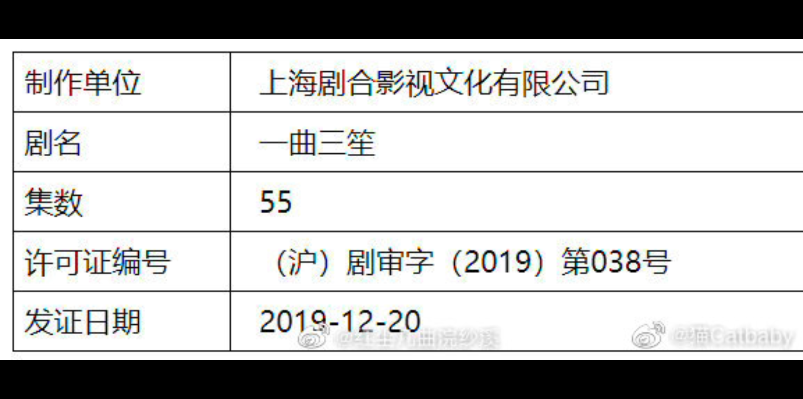 [图]有生之年是不是能看到陆老板了？！剧名改为一曲三笙，集数由68变为55！一把子期待啊！！