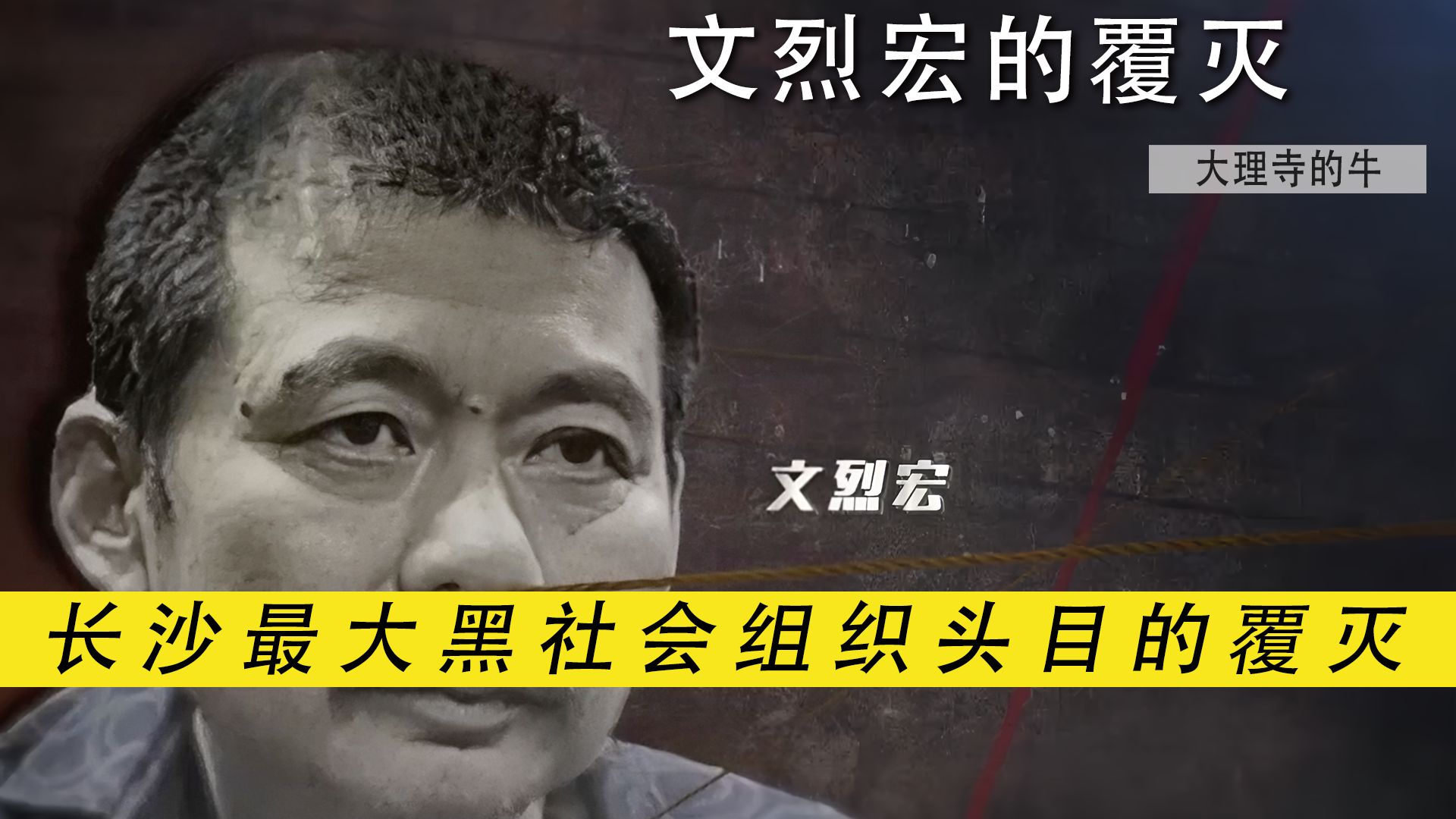 湖南长沙最大涉黑组织头目文烈宏 号称长沙现金王 疯狂敛财70亿 被捕