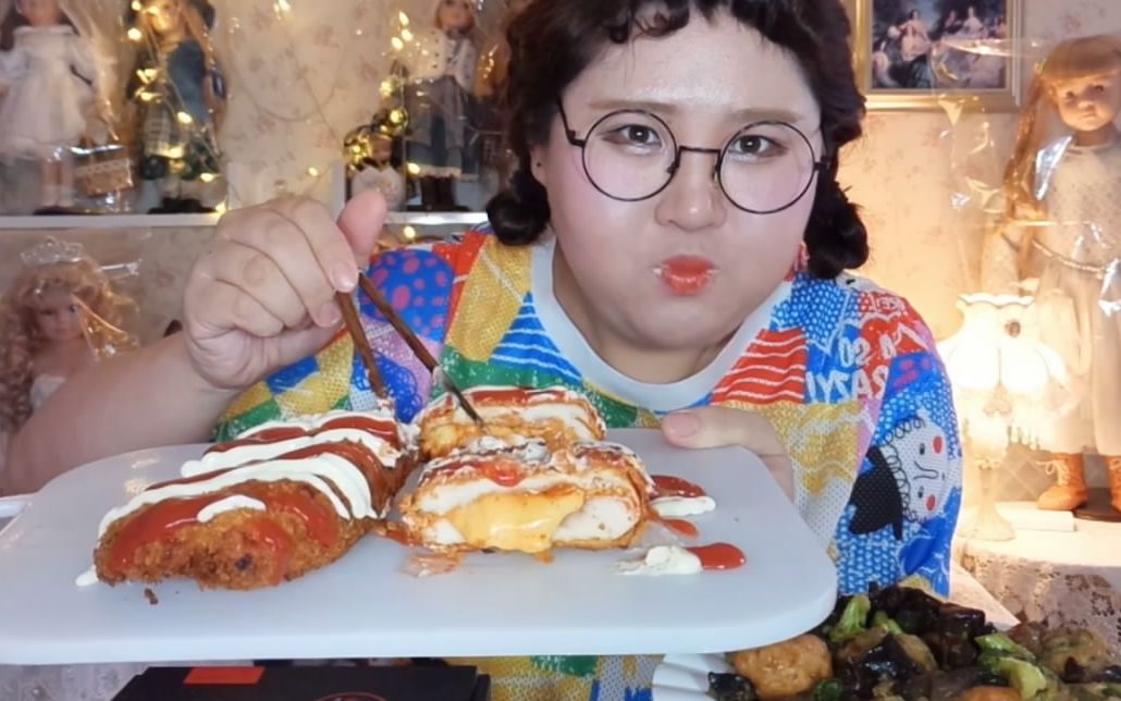 东北胖妞肉姐自制爆浆鸡排