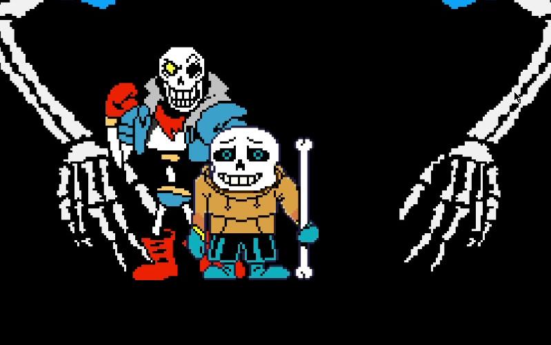 【mugen】全然不信papyrus vs ultra sans