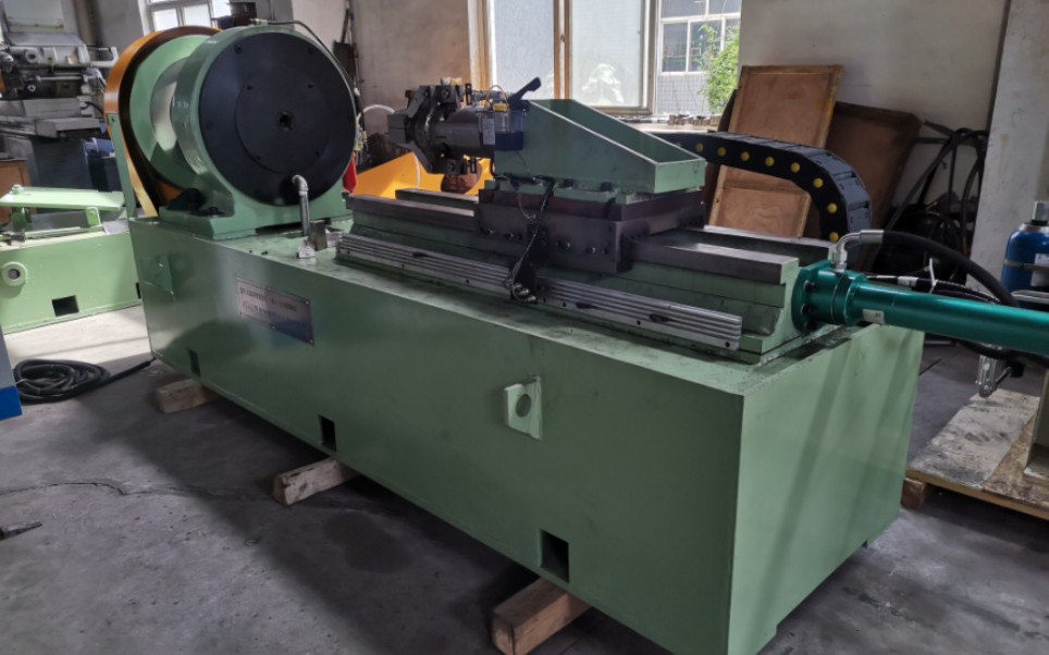 旋锻机试机结束,准备发货!