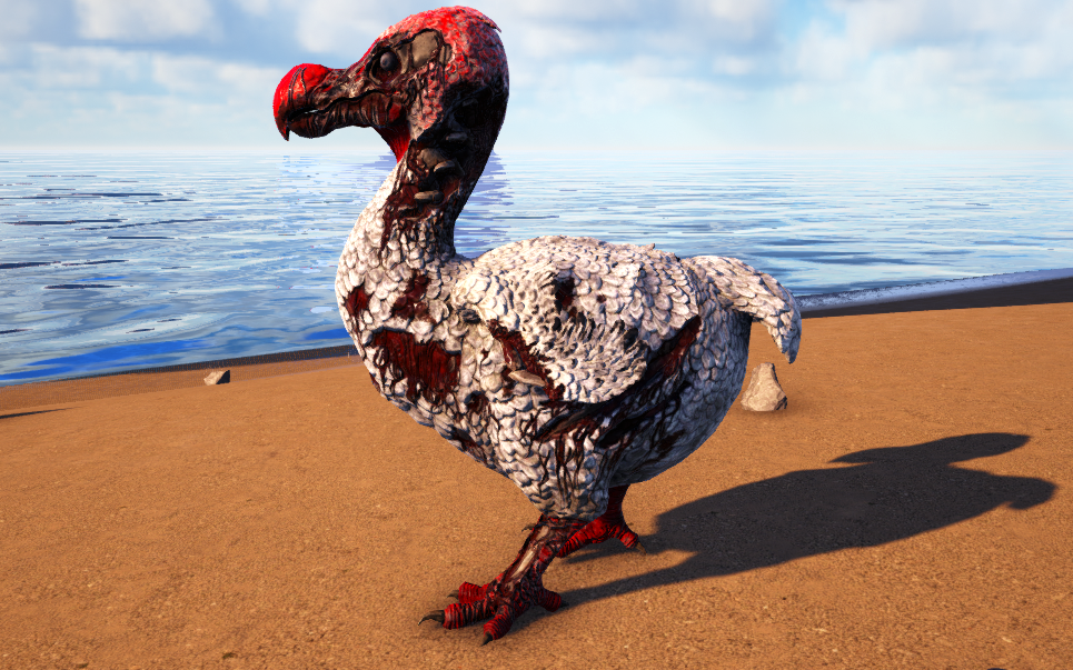 方舟灭绝p13:僵尸鸟轻松打绿熊boss