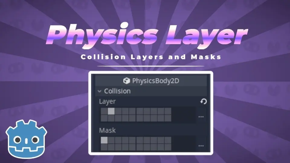Godot Engine - Collision Layer and Mask_哔哩哔哩_bilibili
