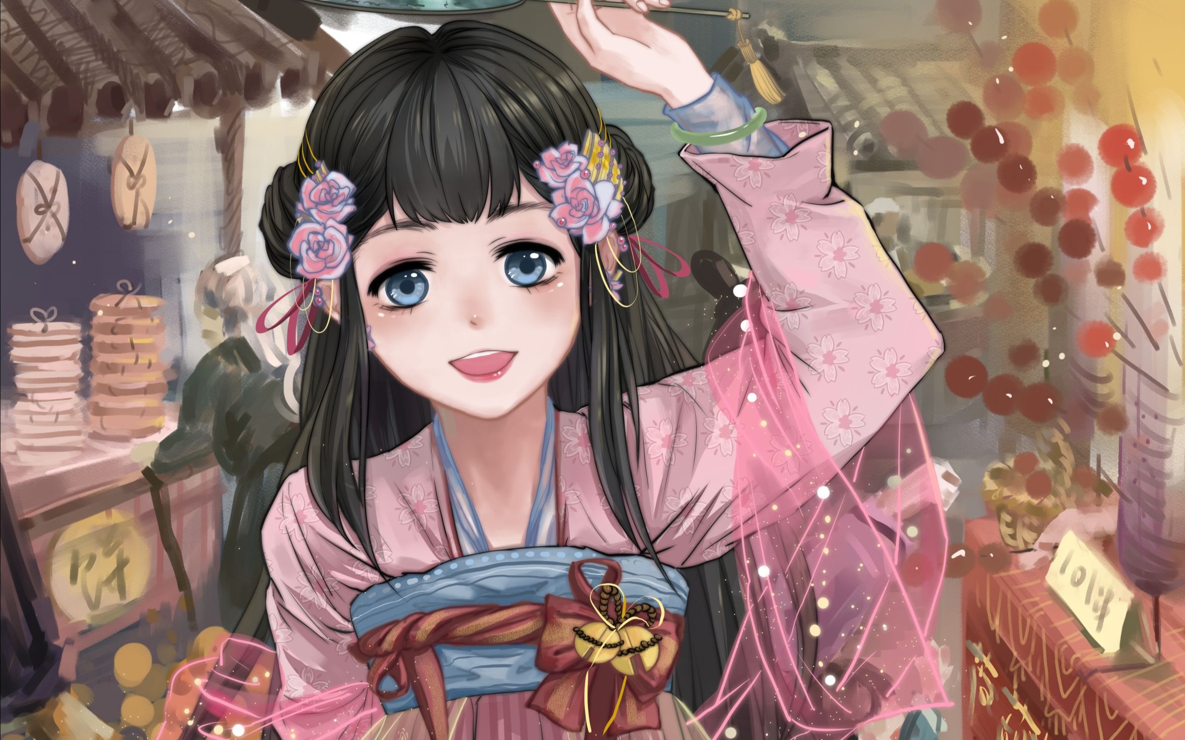 【csp板绘过程】古风美少女,可爱的小娘子~_哔哩哔哩 (゜-゜)つロ