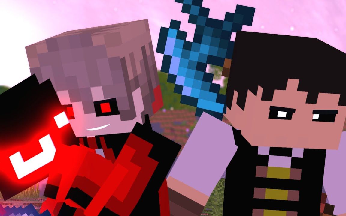 [图]【Minecraft Animation】"In The Darkness" - Nightmare vs Jeff