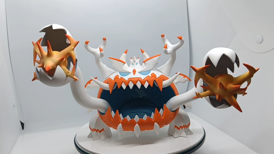宝可梦模型 闪光色恶食大王 1比40比例 立体图鉴_哔哩哔哩_bilibili