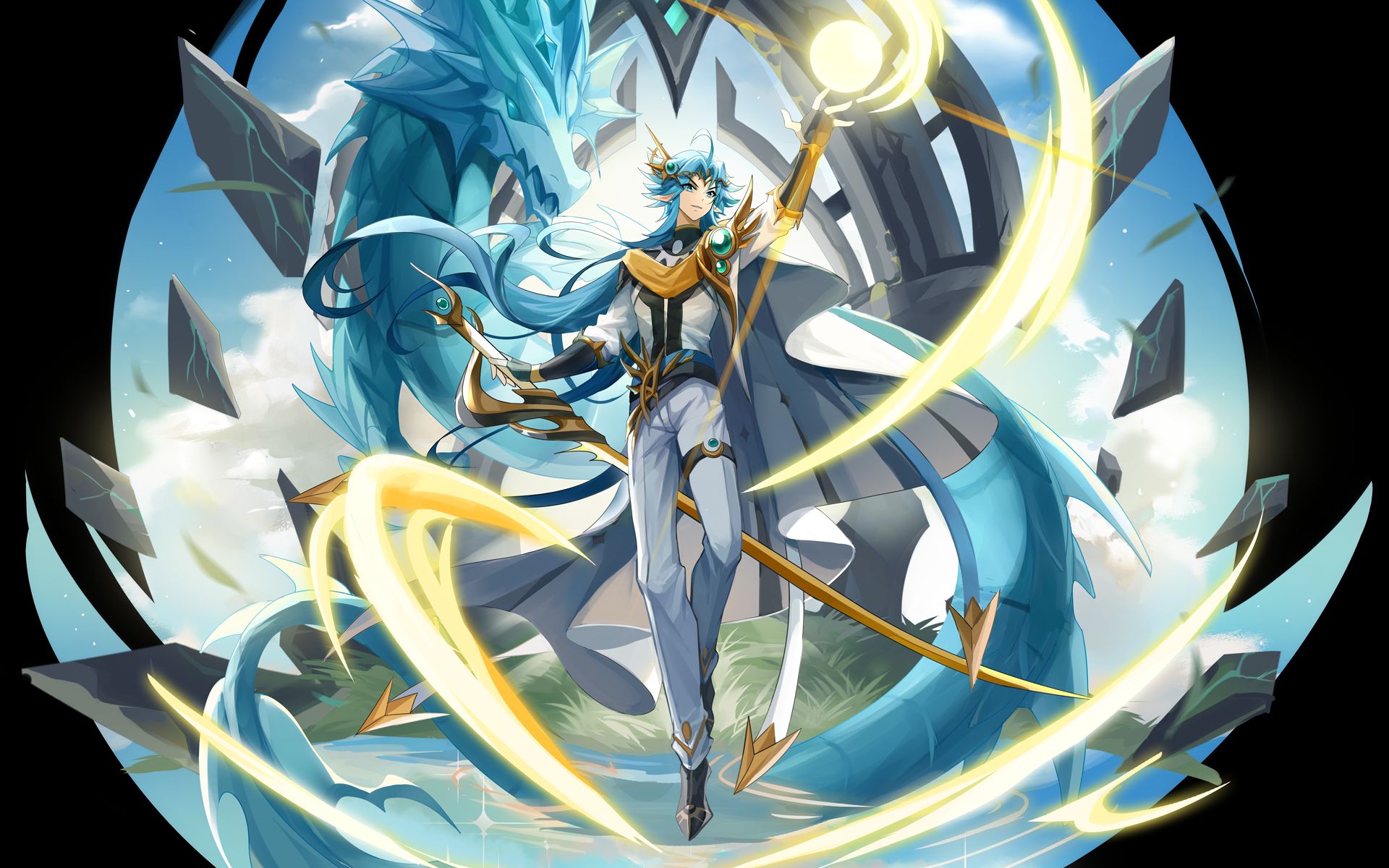 【奥奇】星迹光明王龙魂试炼1-8关满星满活打法