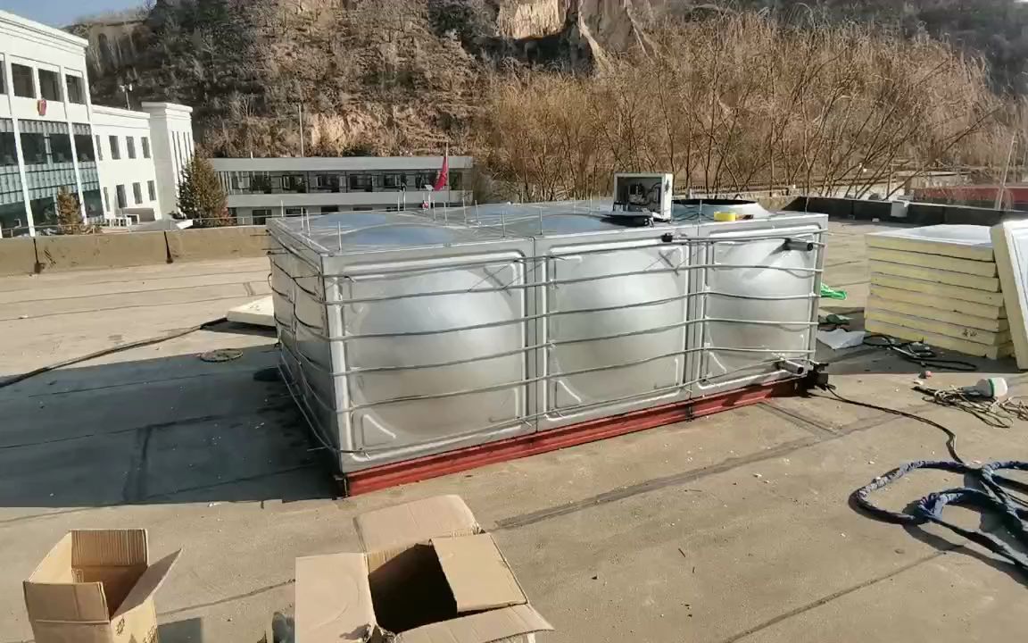 五屹不锈钢电伴热保温水箱