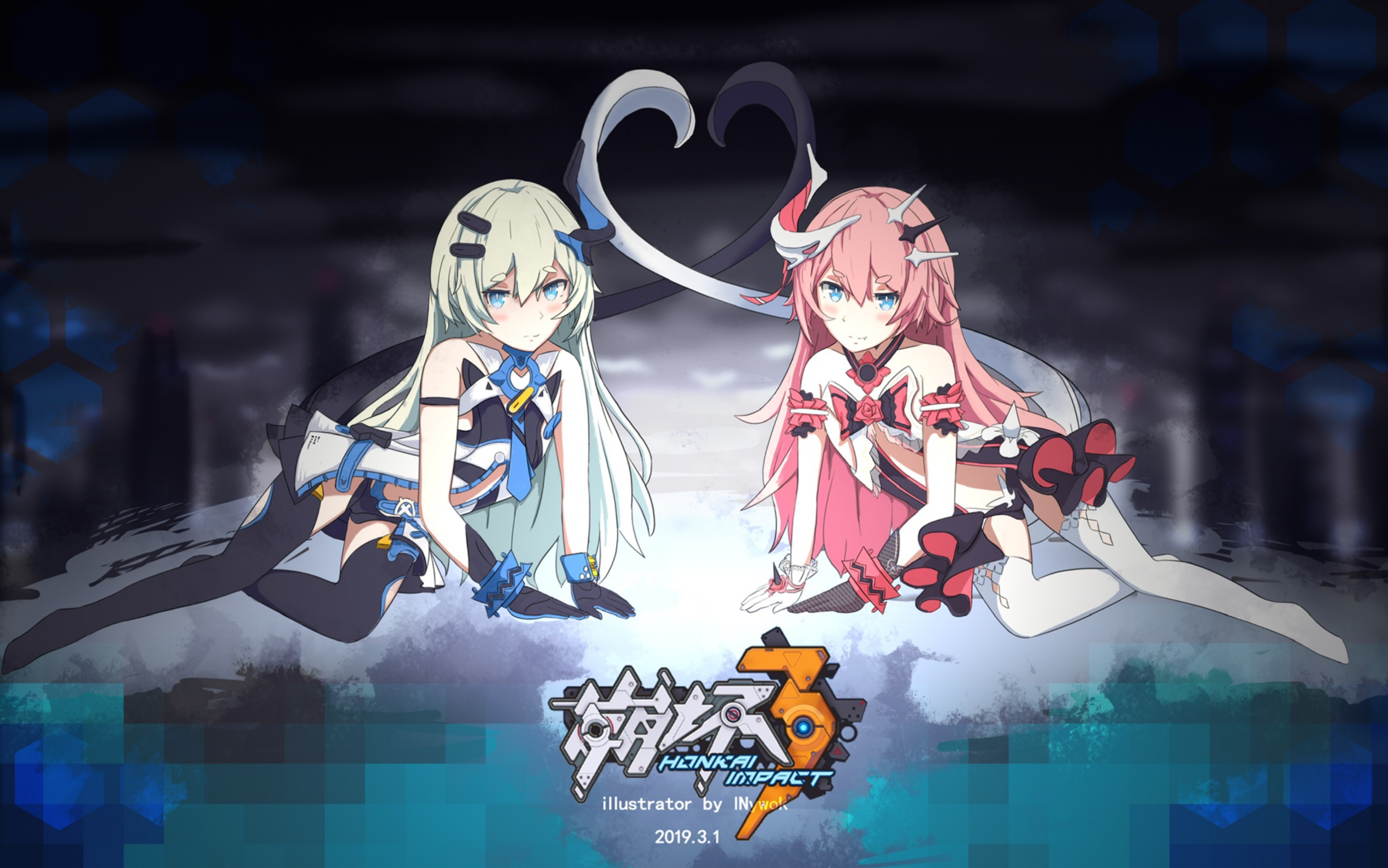 [崩坏3]记忆战场 终极区 有手就能批发的分 山粉蓝 绝杀 月轮30826(up