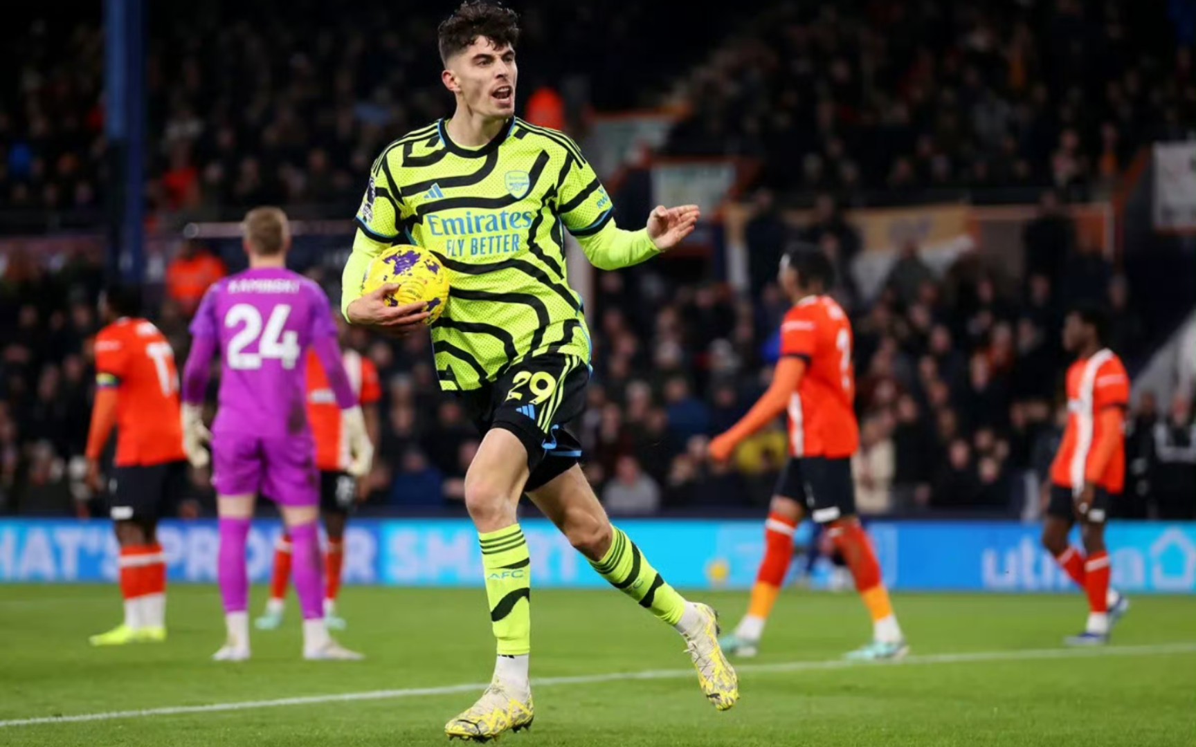 哈弗茨成功票选阿森纳11月最佳球员.伟大无需多盐.