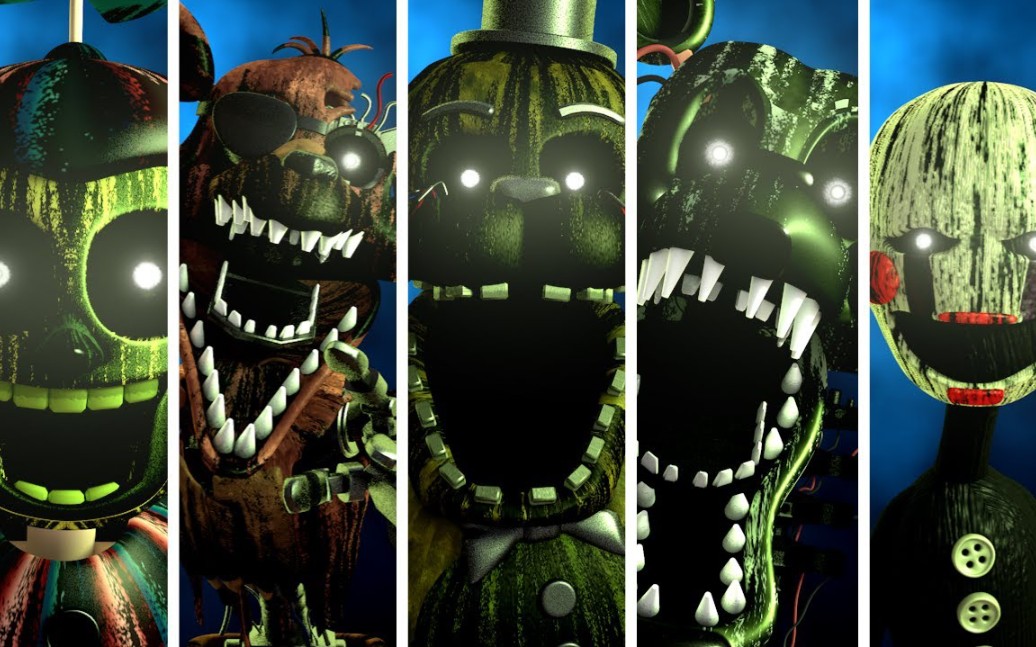 [fnaf ar]3代玩偶展示动画