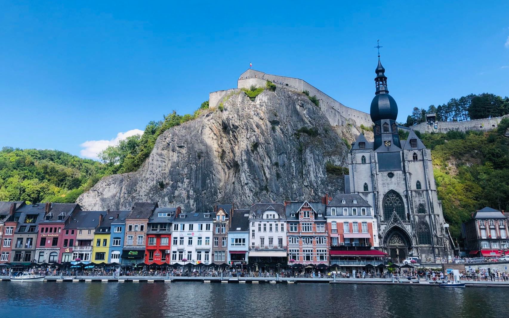 迪南小镇下午漫步