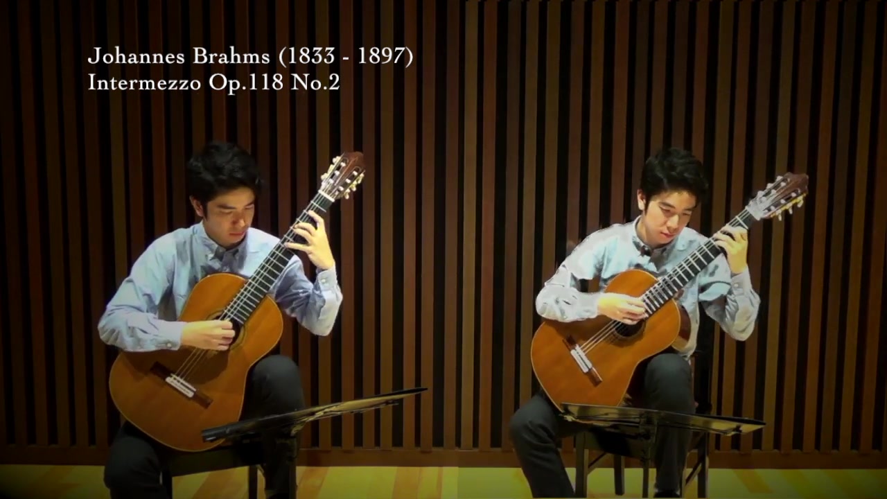 [图]勃拉姆斯 Intermezzo Op.118 No.2 - Johannes Brahms | 岡本拓也