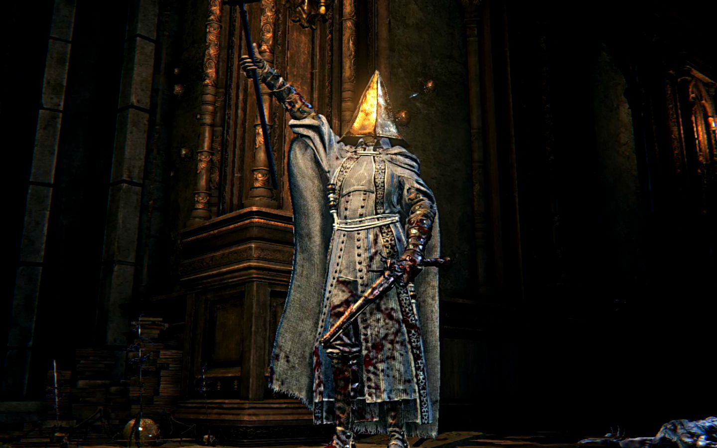 血源诅咒噩梦之主远程发呆无伤打法非bug