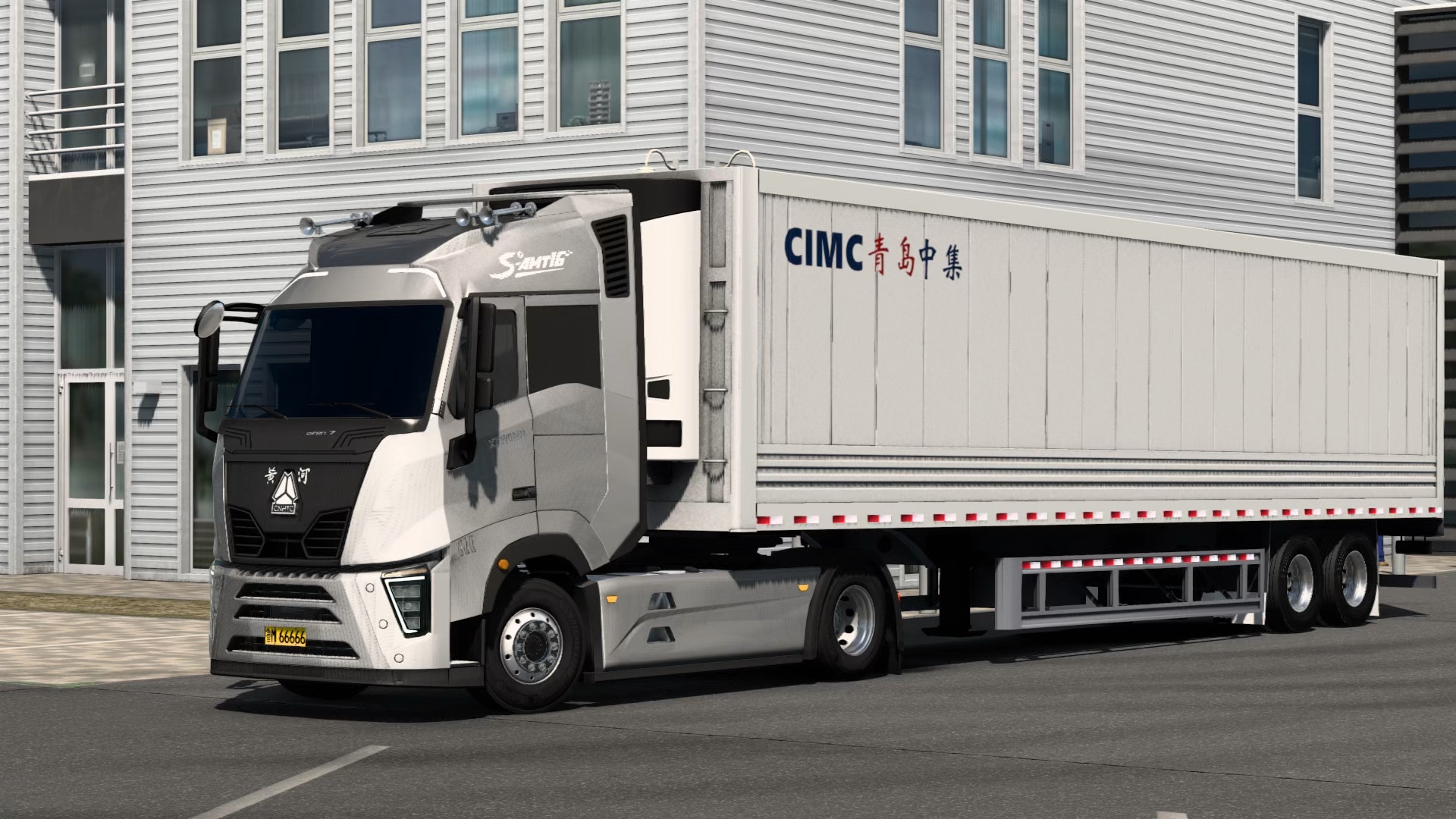 欧卡2黄河重卡高精模