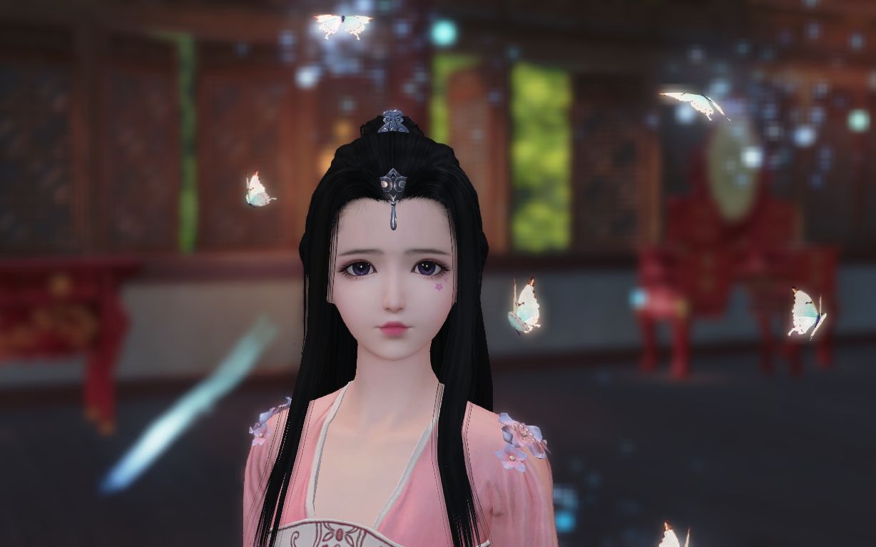 天涯明月刀ol天香少女校服试穿▽