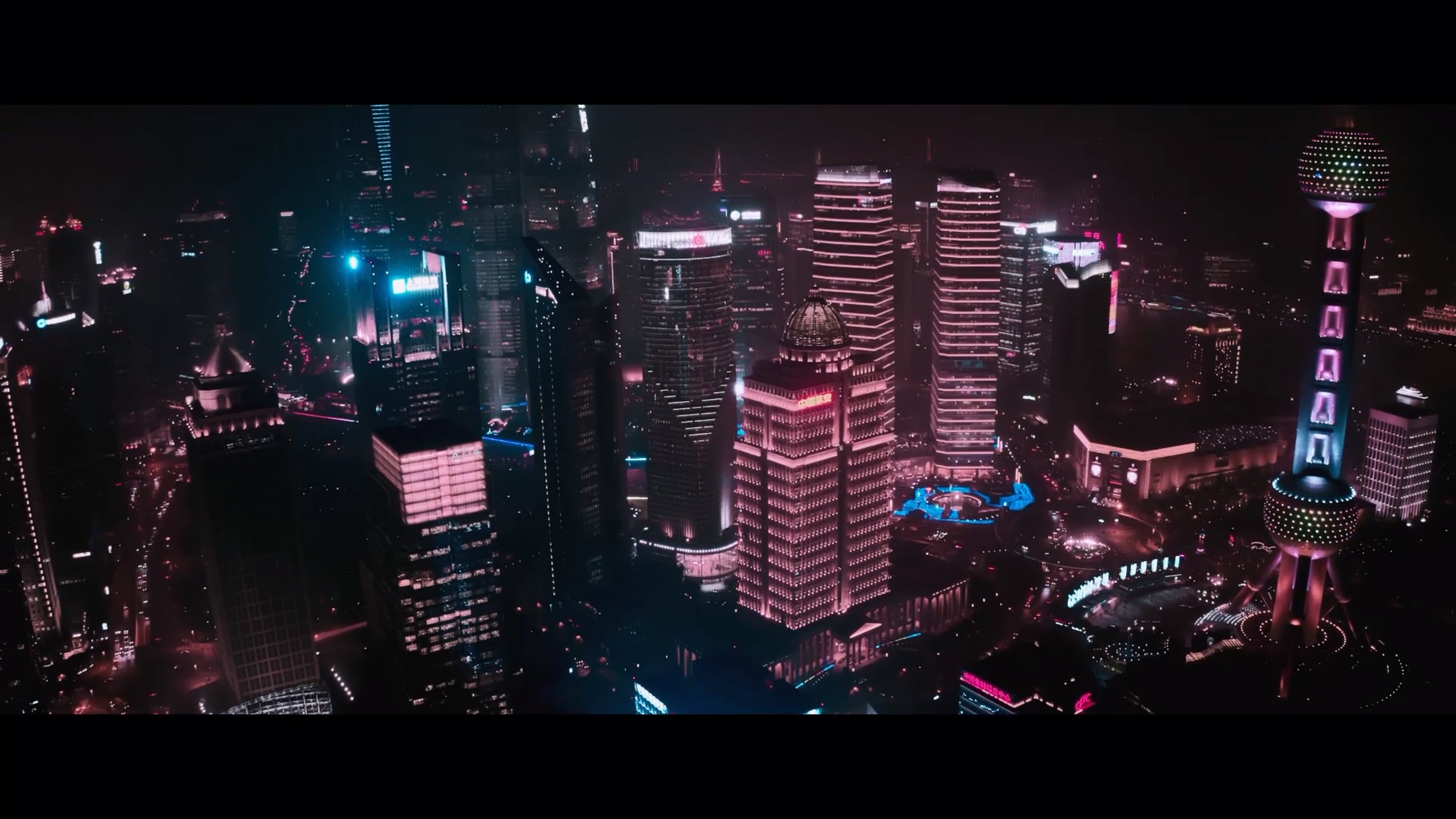 达芬奇上海 塞博朋克调色风格,bgm :tear in the rain  银翼杀手2049>