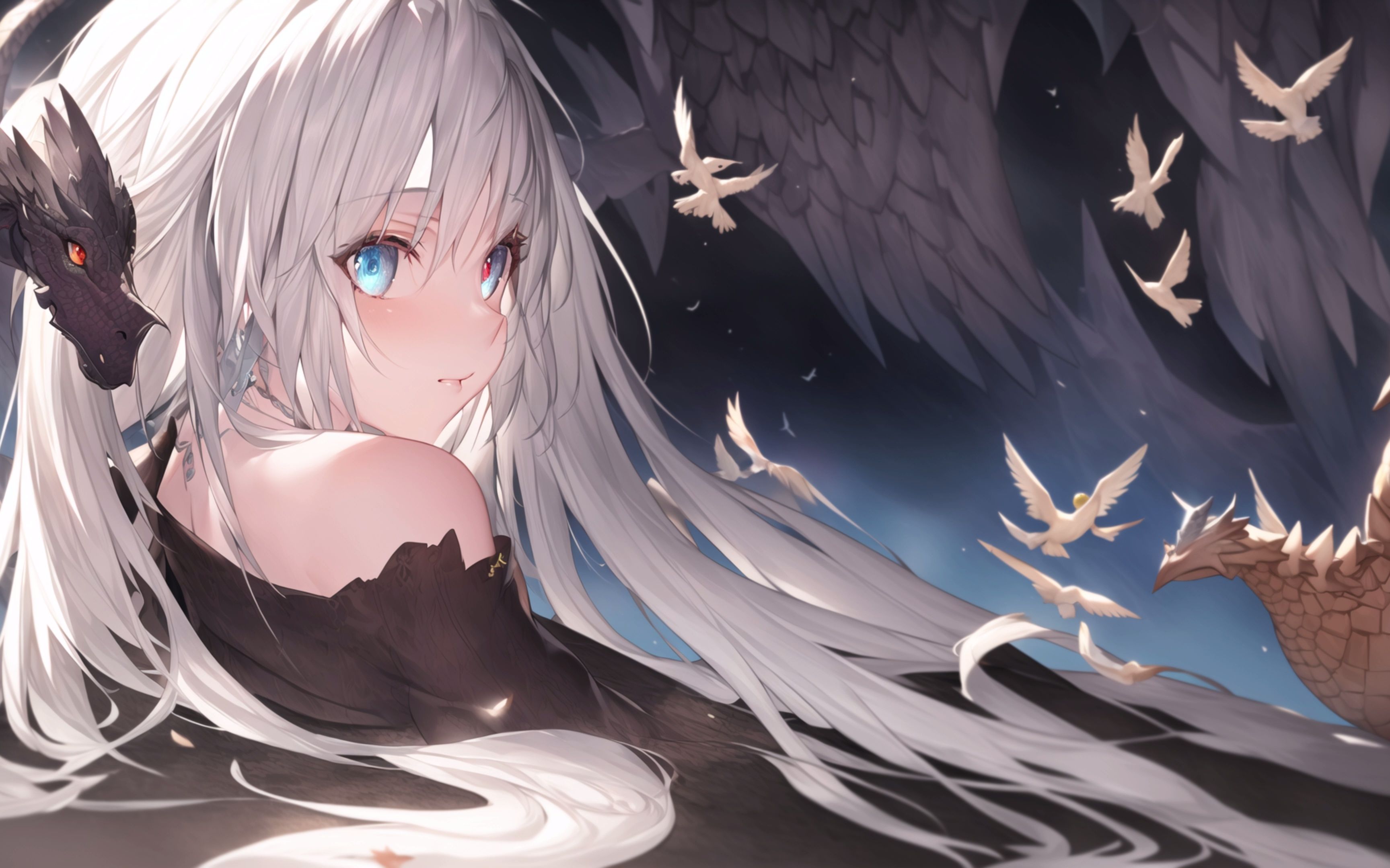 《龙之少女》超高质量精选图ep4:痕久的伤