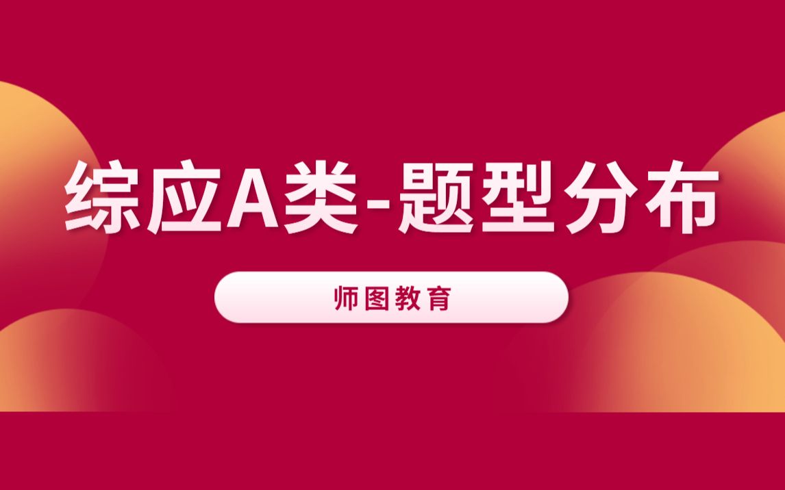 2022年江西综合应用能力A类题型分布哔哩哔哩bilibili