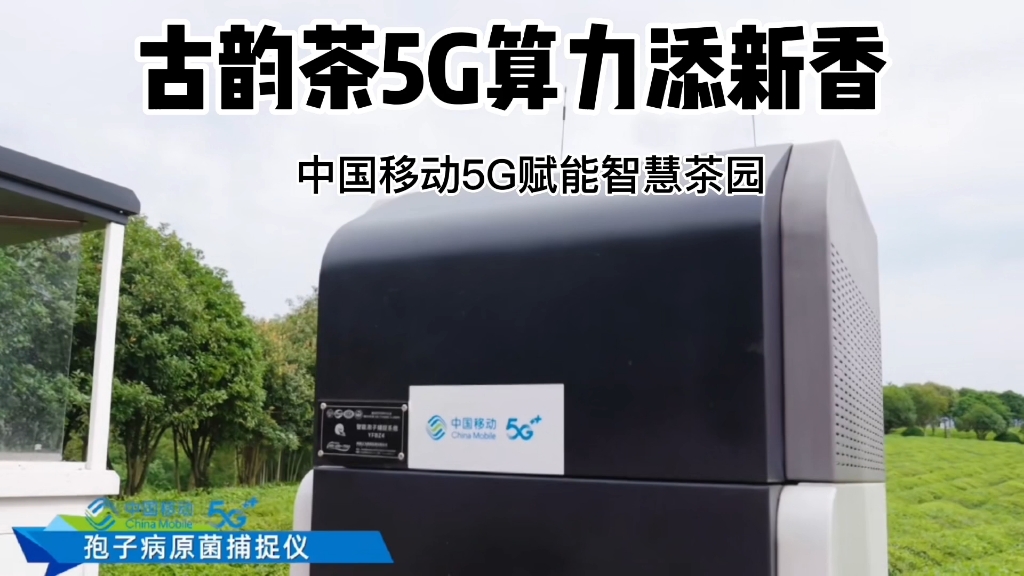 [图]#5G 青砖茶千载古韵，5G算力“添”新香。中国移动5G赋能智慧茶园！