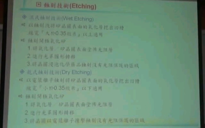 科普蚀刻技术哔哩哔哩bilibili