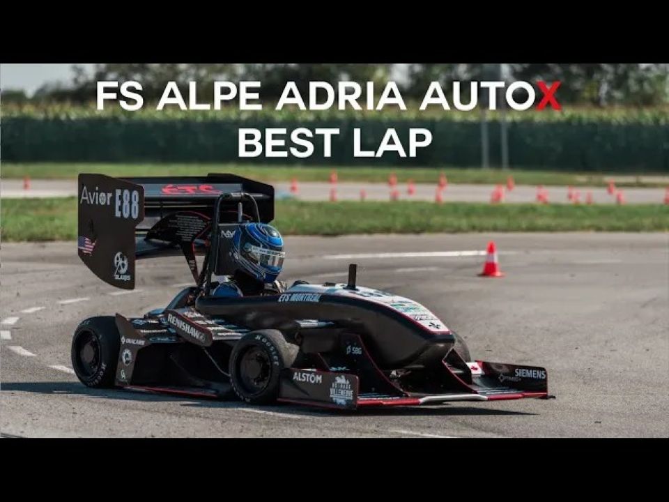 【FSAE】FS Alpe Adria 2023 AutoXFormule ETS哔哩哔哩bilibili