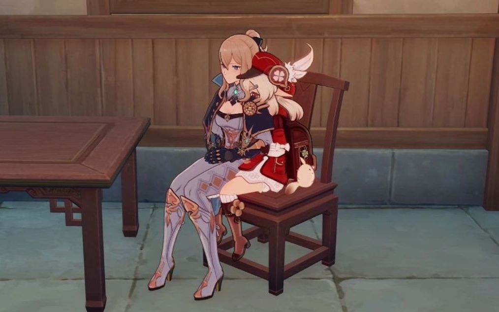 琴团长别坐啦,可莉快不行了_哔哩哔哩 (゜-゜)つロ 干杯~-bilibili