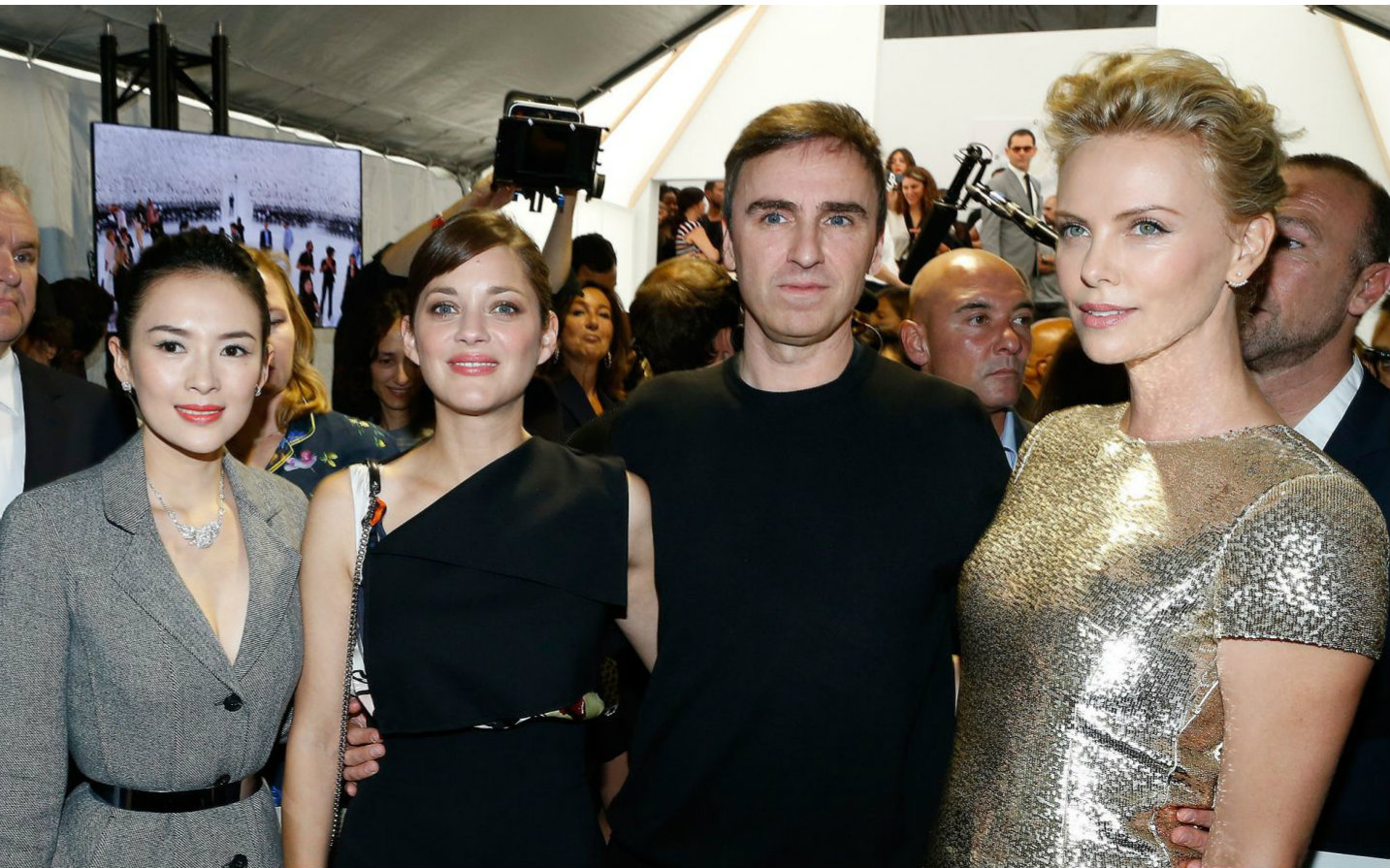 【时尚】巴黎2014秋冬高级时装周christian dior专场秀