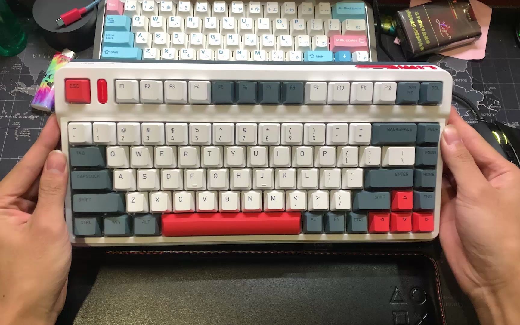 iqunixl80铝厂84配列机械键盘开箱