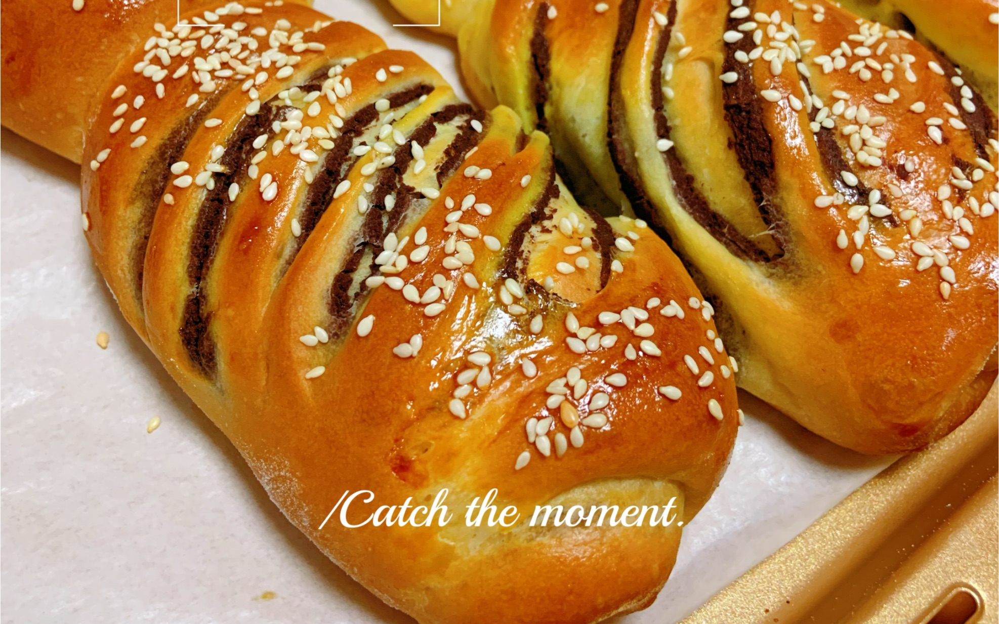 新手都来做这个豆沙排包吧!好吃又好做啊