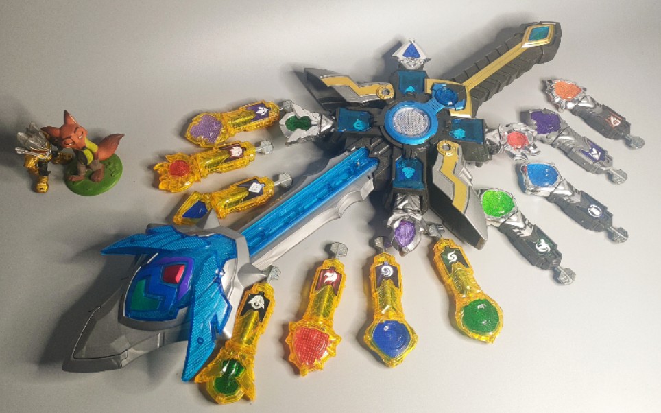 超级天地雷霆剑 铠甲勇士雅塔莱斯 铠甲勇士拿瓦 酷炫 够给力