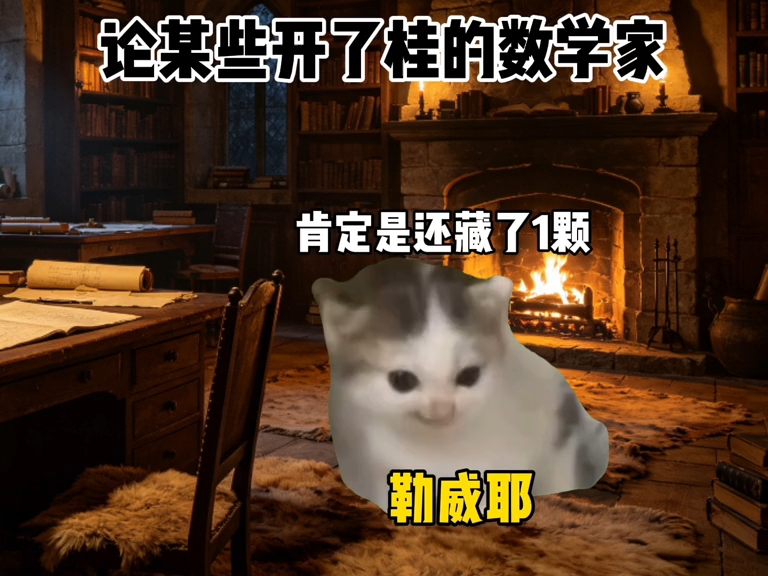 论某些开了桂的数学家