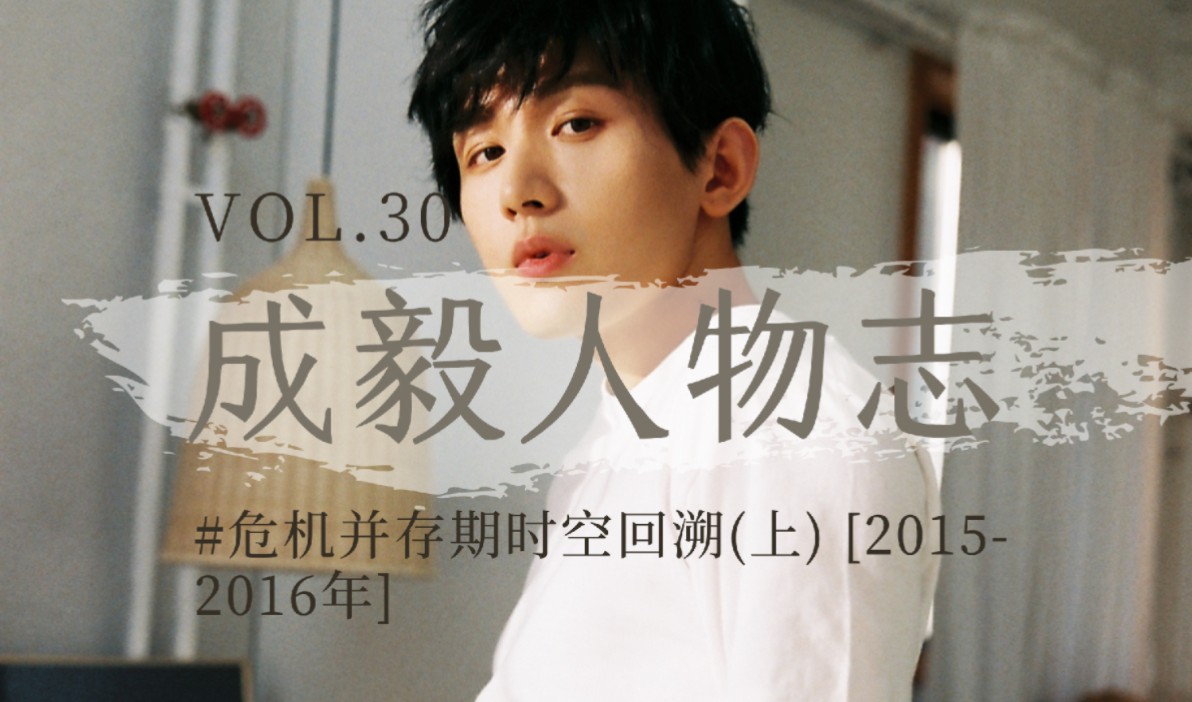 《成毅人物志》VOL.30 成毅20152016年生命历程回顾哔哩哔哩bilibili