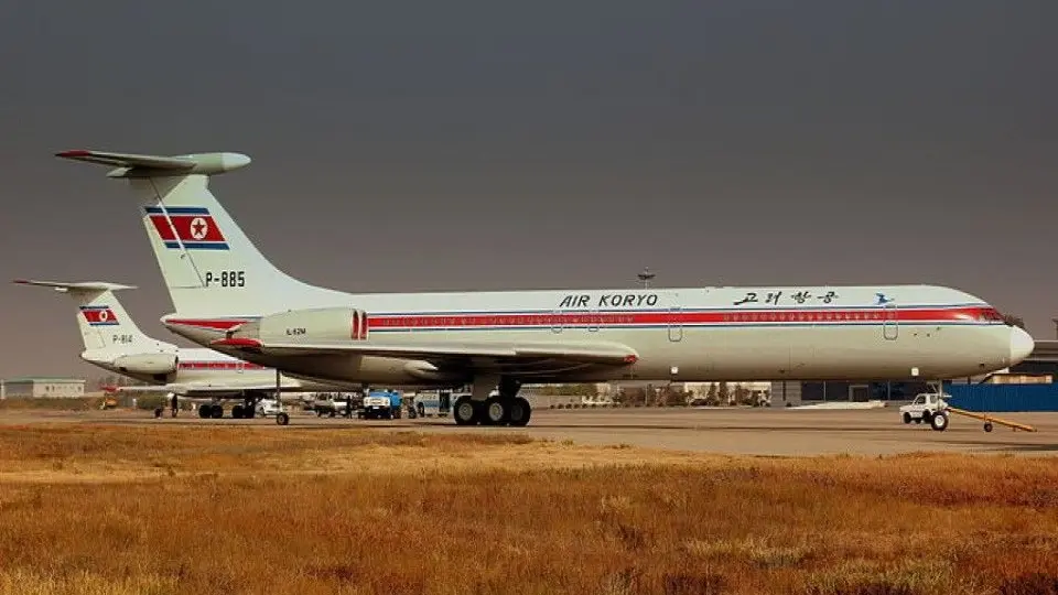 毛机】朝鲜高丽航空伊尔IL-62M从平壤机场起飞_哔哩哔哩_bilibili