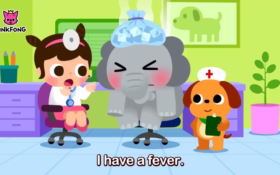 Sickness  Hospital Play  I Am Sick!  Body Parts Songs  Pinkfong Songs哔哩哔哩bilibili