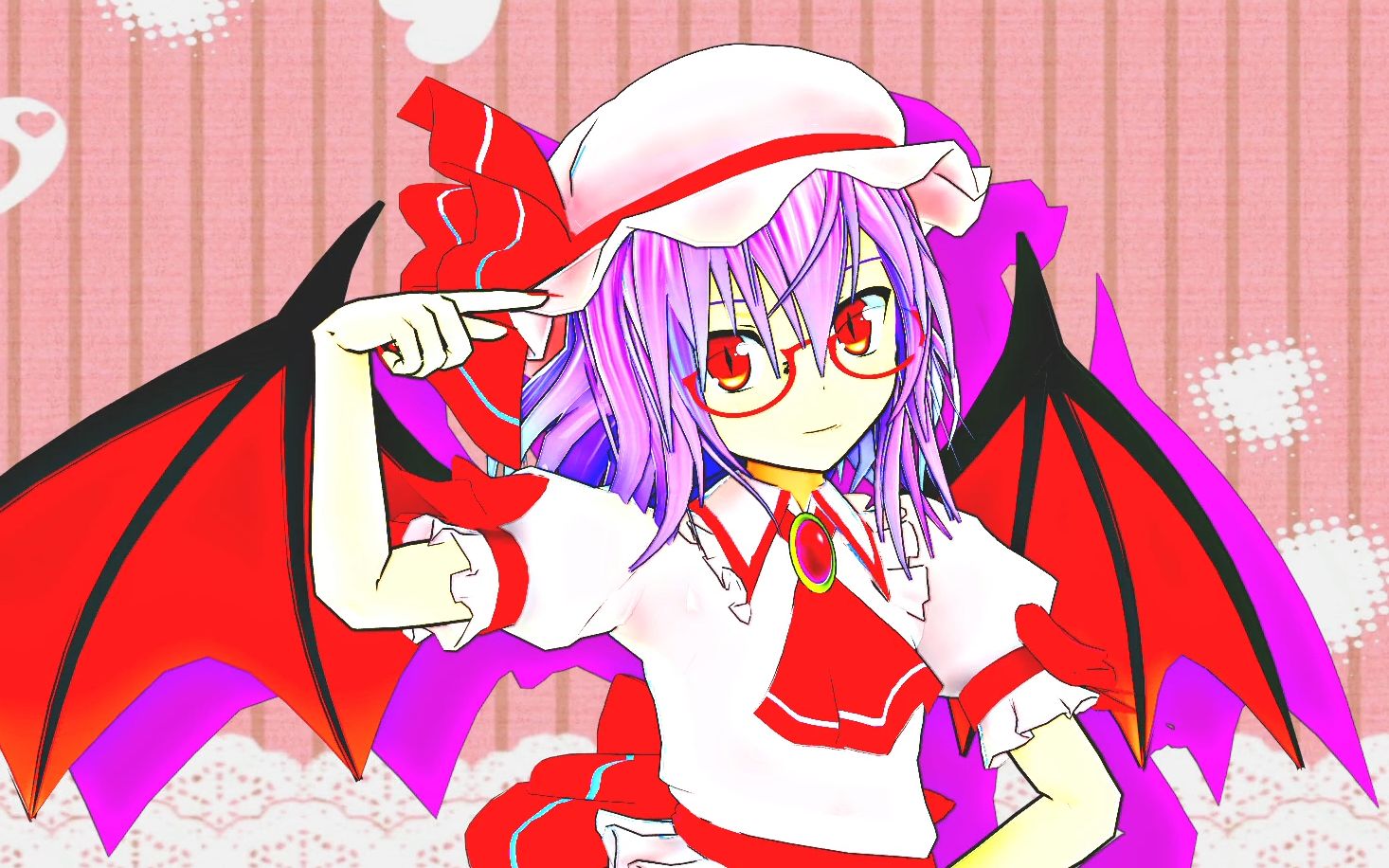 东方mmd美少女蕾米莉亚happytrap