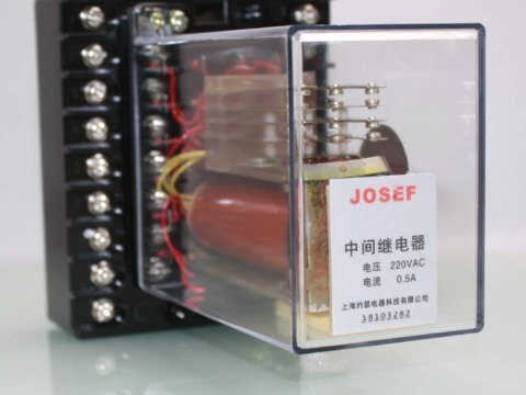 约瑟电器 DZB12B中间继电器 0.5A AC220V JK1Q哔哩哔哩bilibili