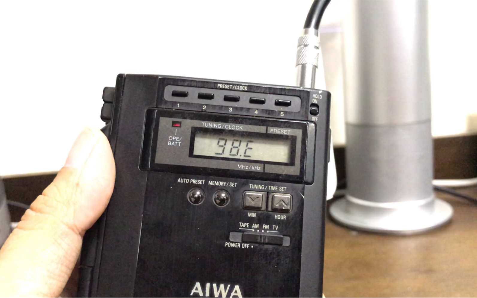 AIWA HSJ55 爱华 爱娃 全能磁带播放器FM/AM录音播放时间显示 walkman哔哩哔哩bilibili