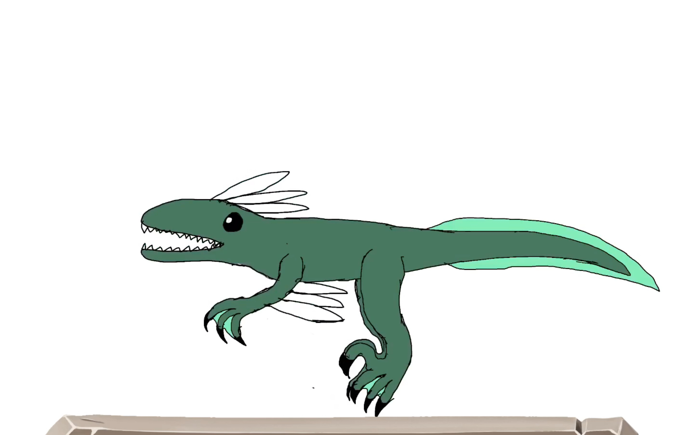 库拉鳄螈图片