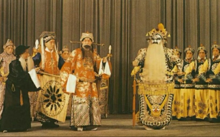 京剧将相和挡道三挡谭富英裘盛戎