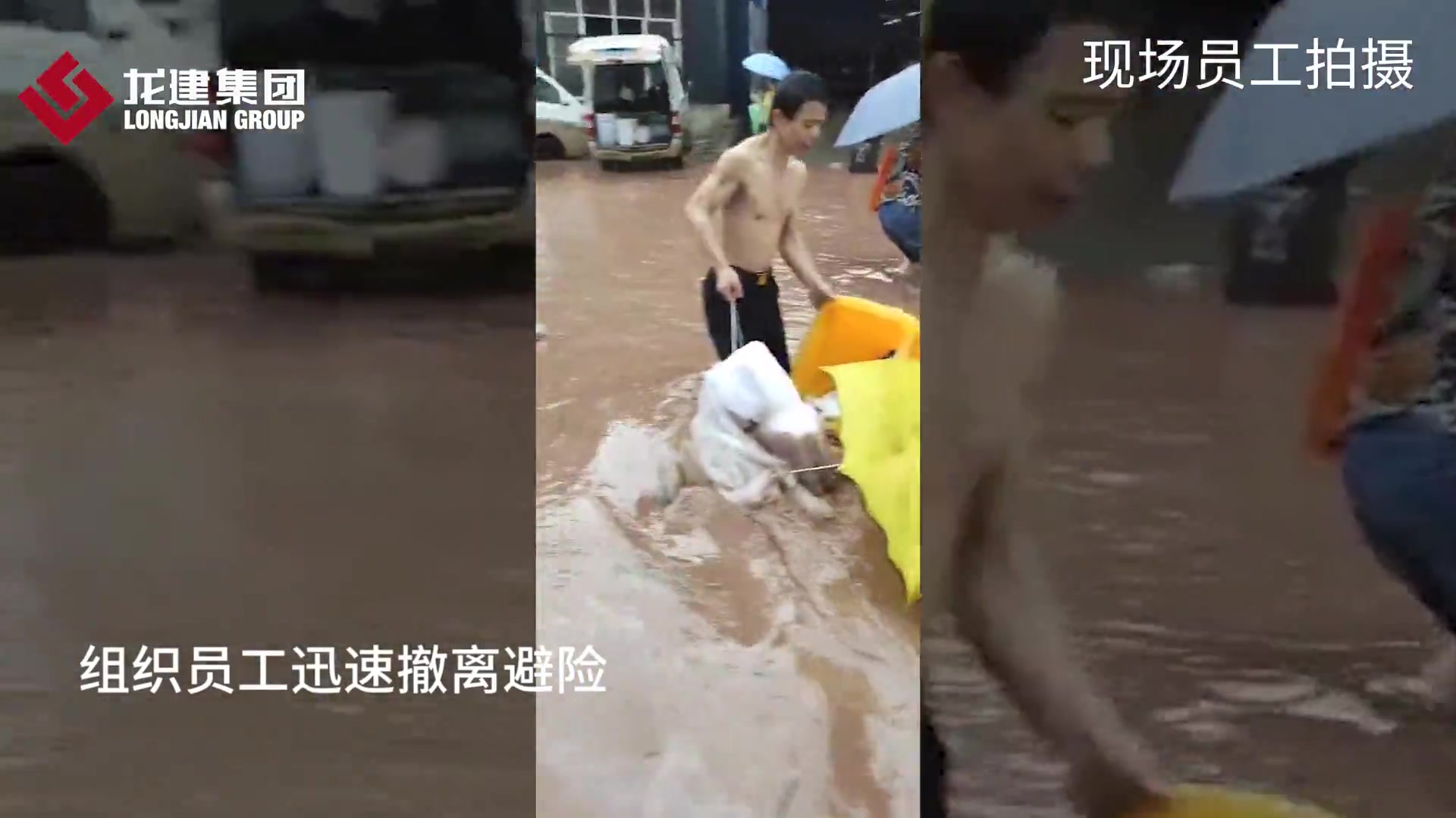 重庆万州7月16发生特大暴雨,龙建集团三分厂受此次洪水淹没严重哔哩哔哩bilibili