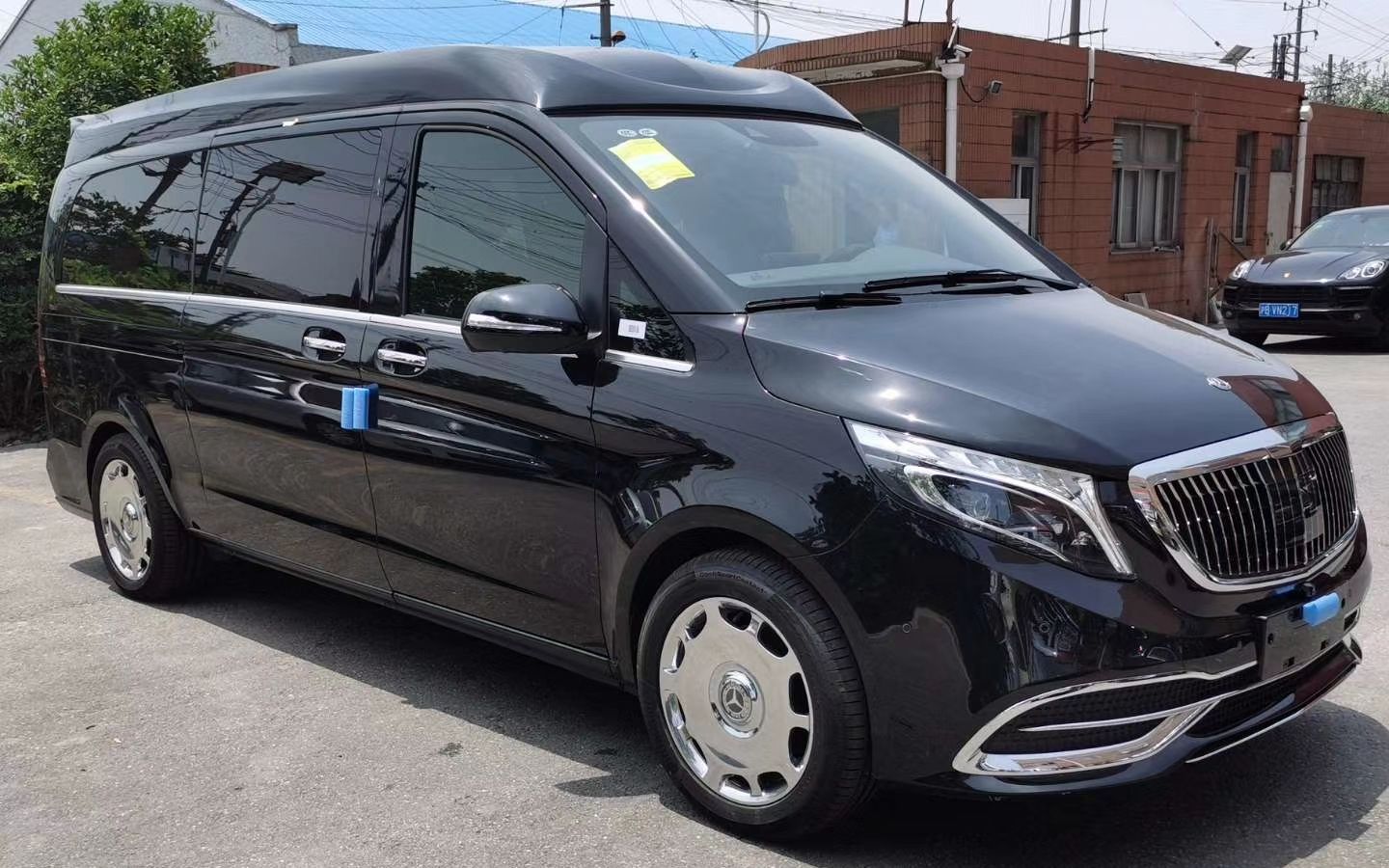 2021款奔驰v260l七座商务车 看完埃尔法不香了