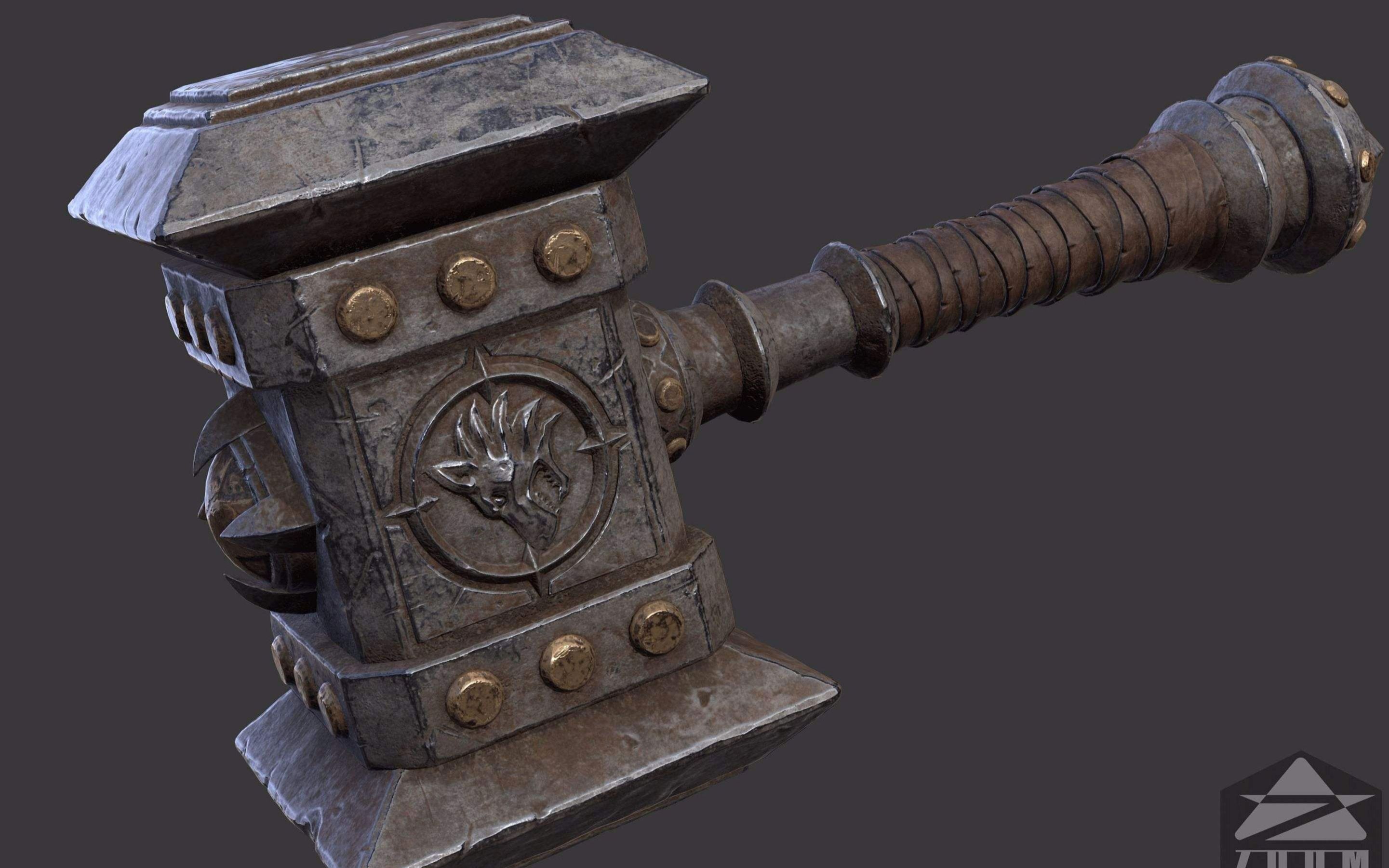 次世代武器建模全流程3dmax建模sp材质贴图3d建模零基础必学教程