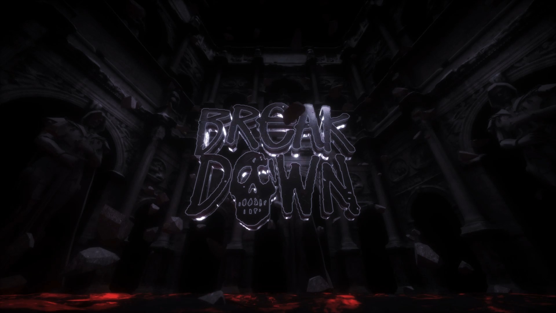 定制嘻哈说唱hip hop艺人logo艺人名字视频背景vj素材