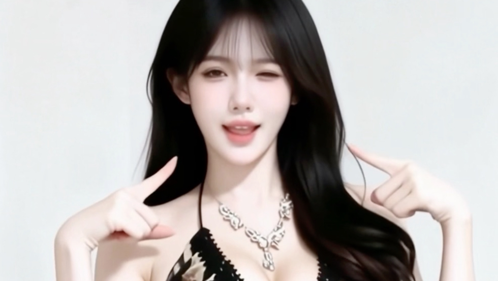 纯欲美女跳舞，氛围感直接拉满