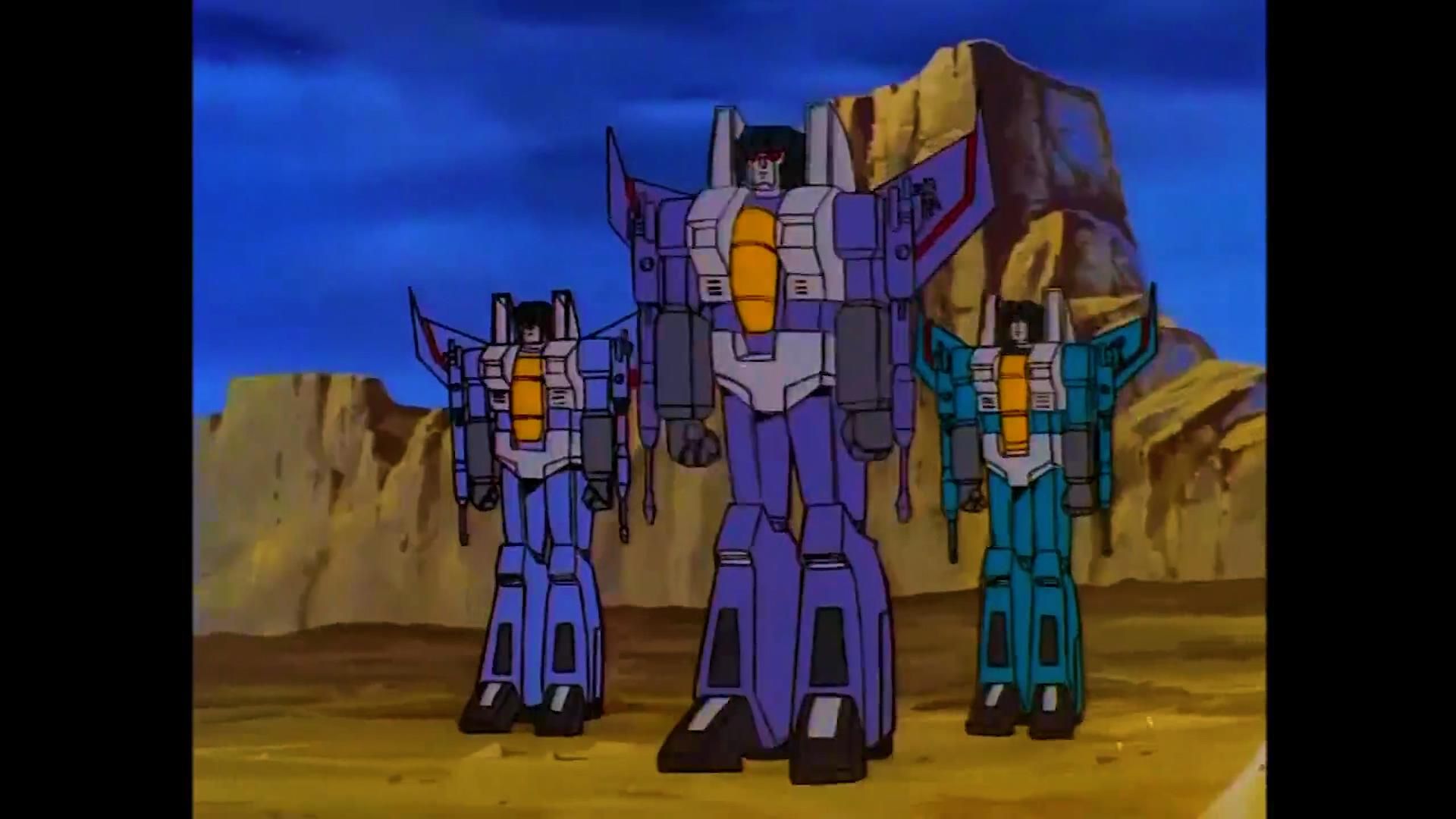 名场面:三架量产霸天虎飞机变形!【变形金刚】