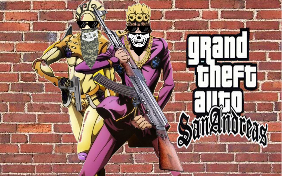 【恶搞向】侠盗飞车之黄金之风 用gta的方式打开黄金之风